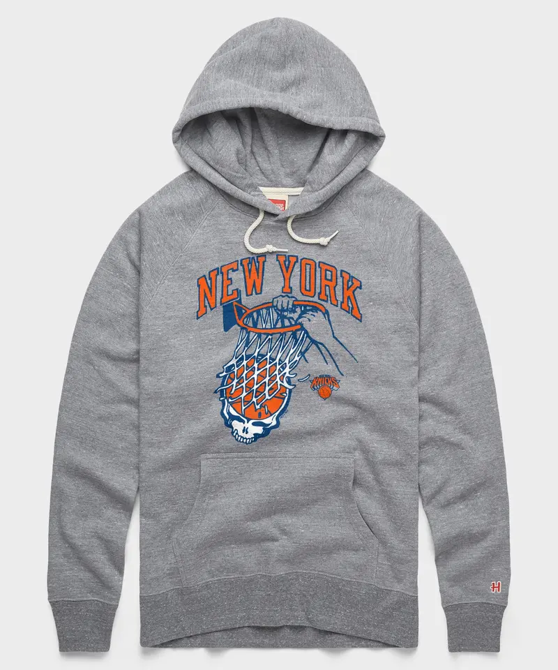 Nba X Grateful Dead X Knicks Hoodie 1