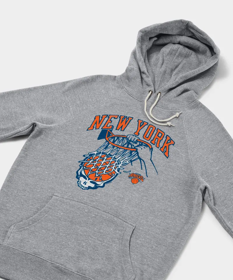 Nba X Grateful Dead X Knicks Hoodie 2