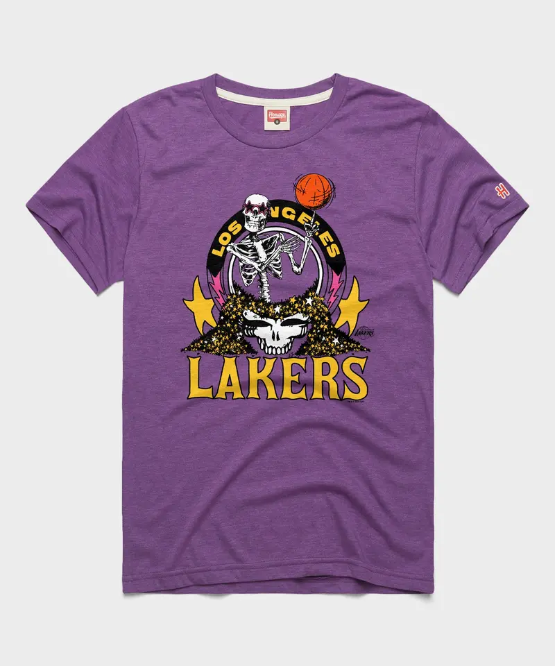 Nba X Grateful Dead X Lakers Skull 1