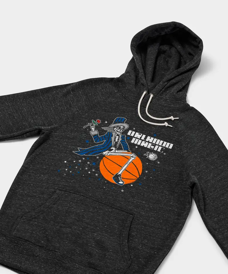 Nba X Grateful Dead X Magic Hoodie 2