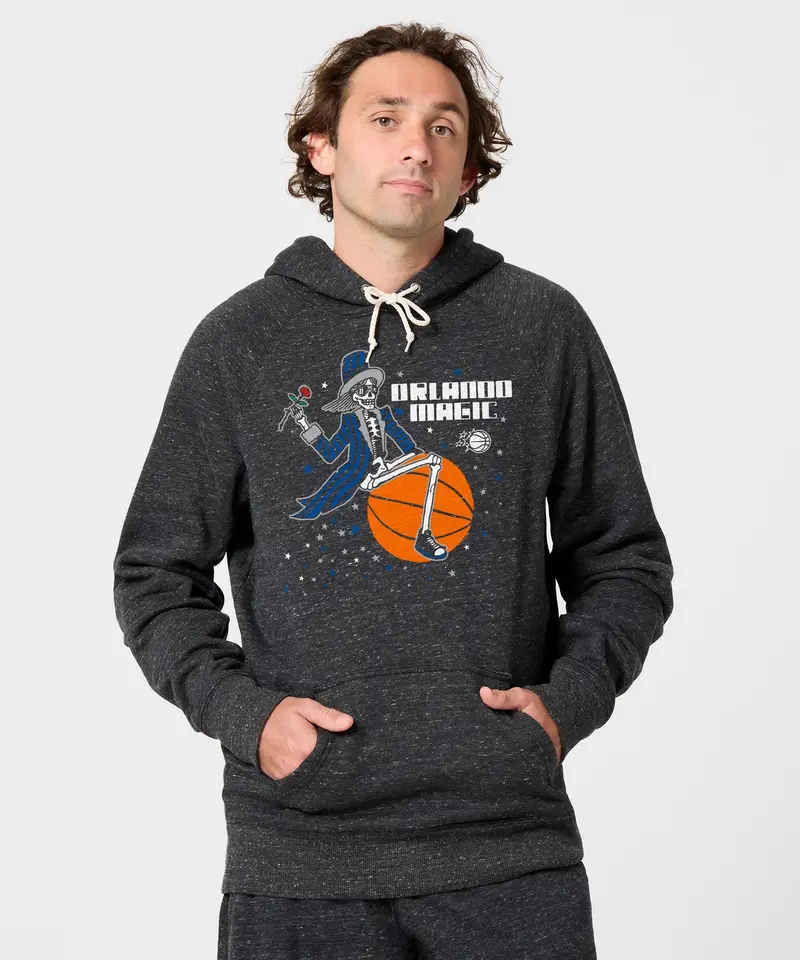 Nba X Grateful Dead X Magic Hoodie 3