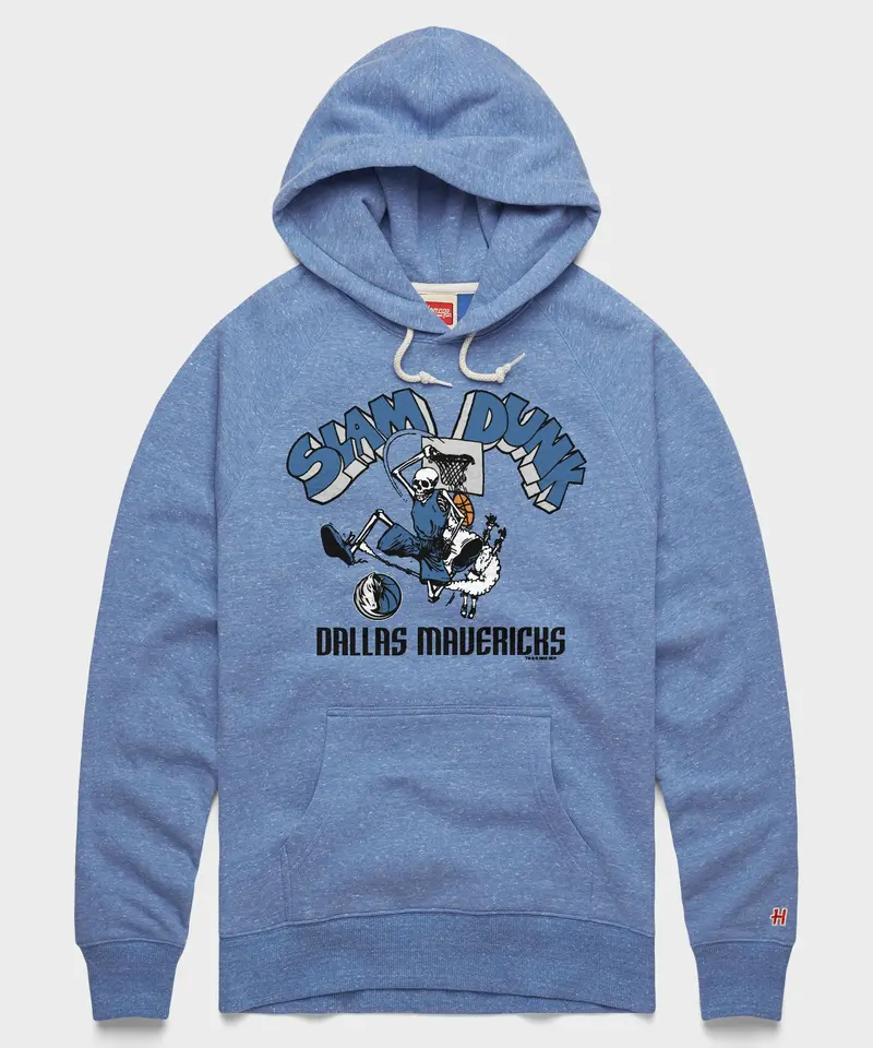 Nba X Grateful Dead X Mavericks Slam Dunk Hoodie 1
