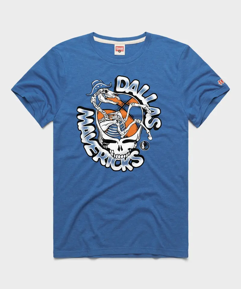 Nba X Grateful Dead X Mavs Skull 1