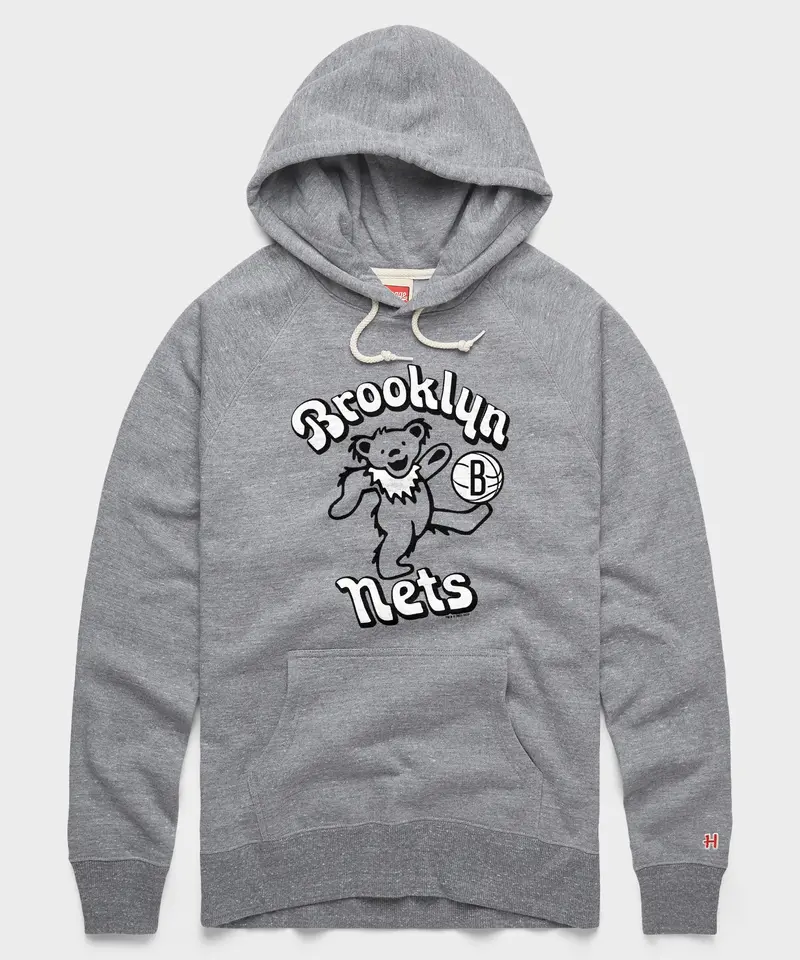 Nba X Grateful Dead X Nets Hoodie 1