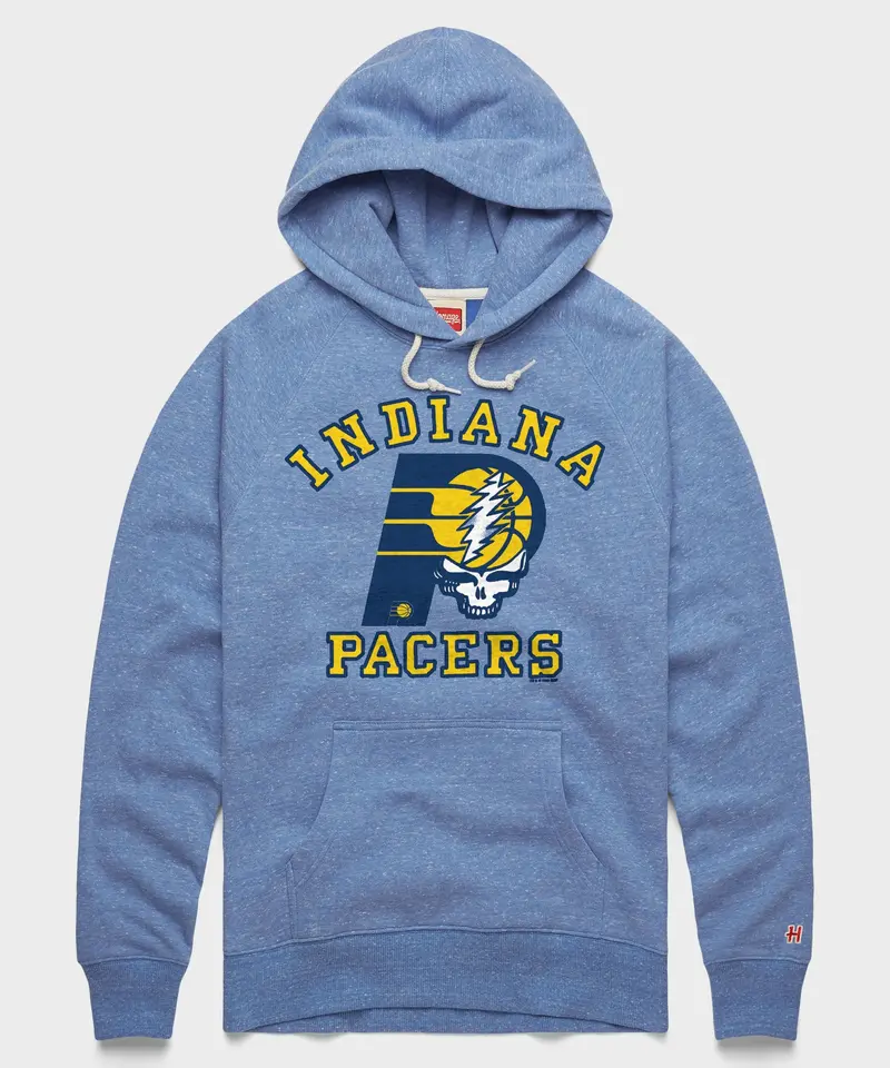 Nba X Grateful Dead X Pacers Hoodie 1