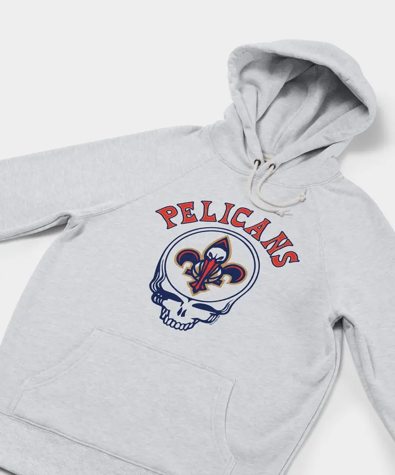 Nba X Grateful Dead X Pelicans Hoodie 2