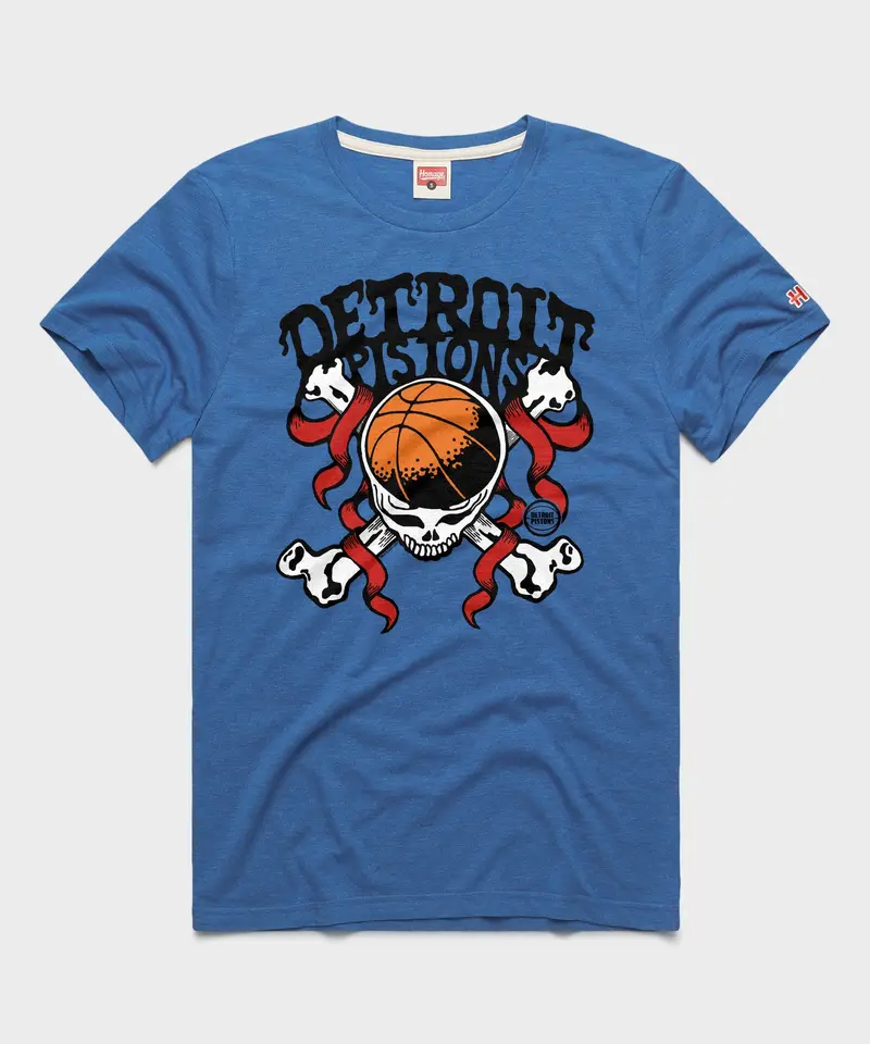 Nba X Grateful Dead X Pistons Skull 1