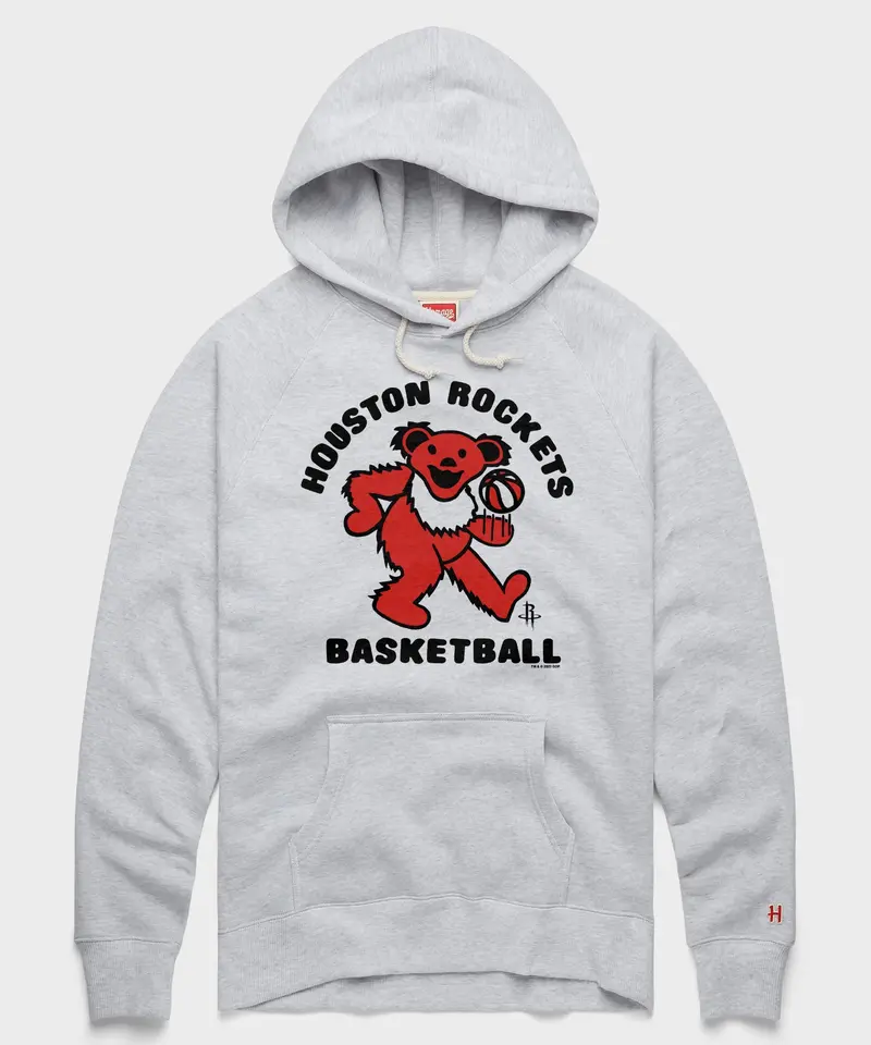 Nba X Grateful Dead X Rockets Hoodie 1