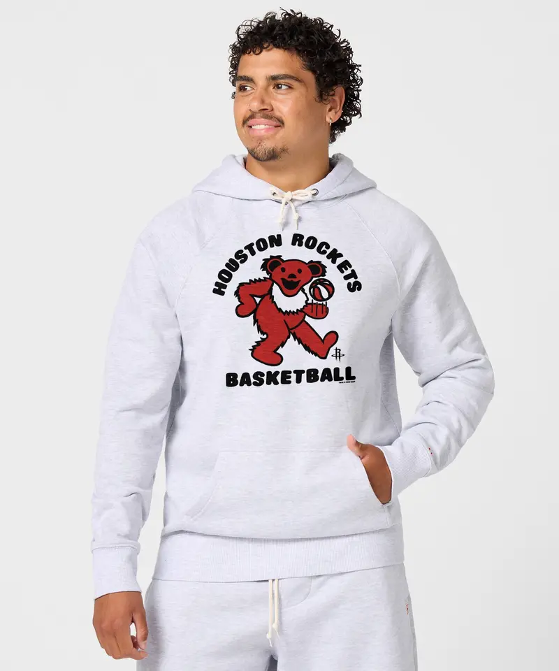 Nba X Grateful Dead X Rockets Hoodie 3