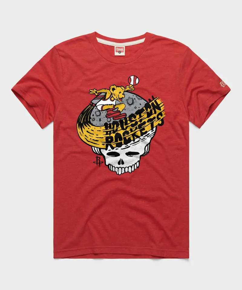Nba X Grateful Dead X Rockets Skull 1