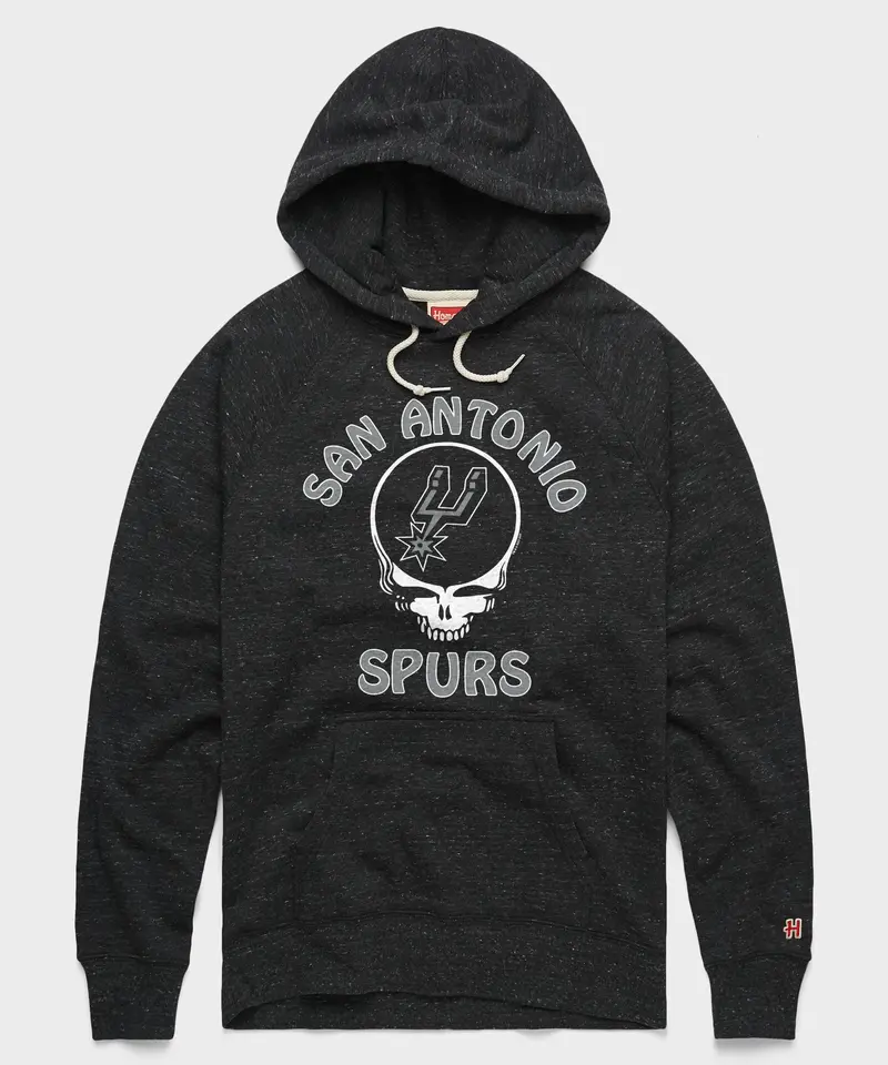 Nba X Grateful Dead X Spurs Hoodie 1