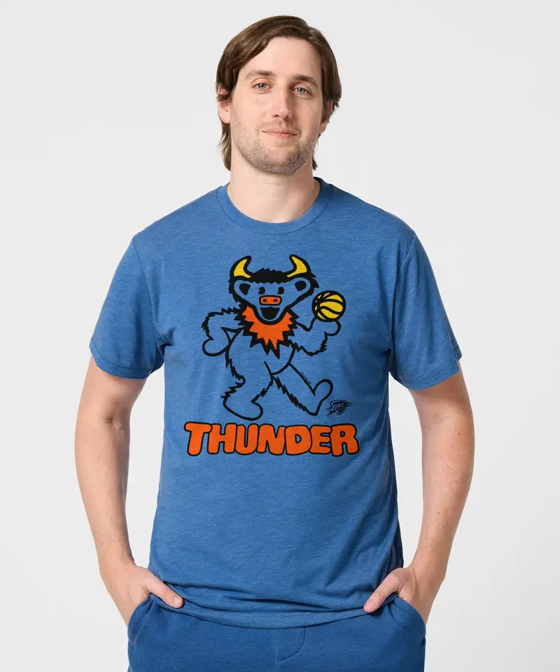 Nba X Grateful Dead X Thunder 3