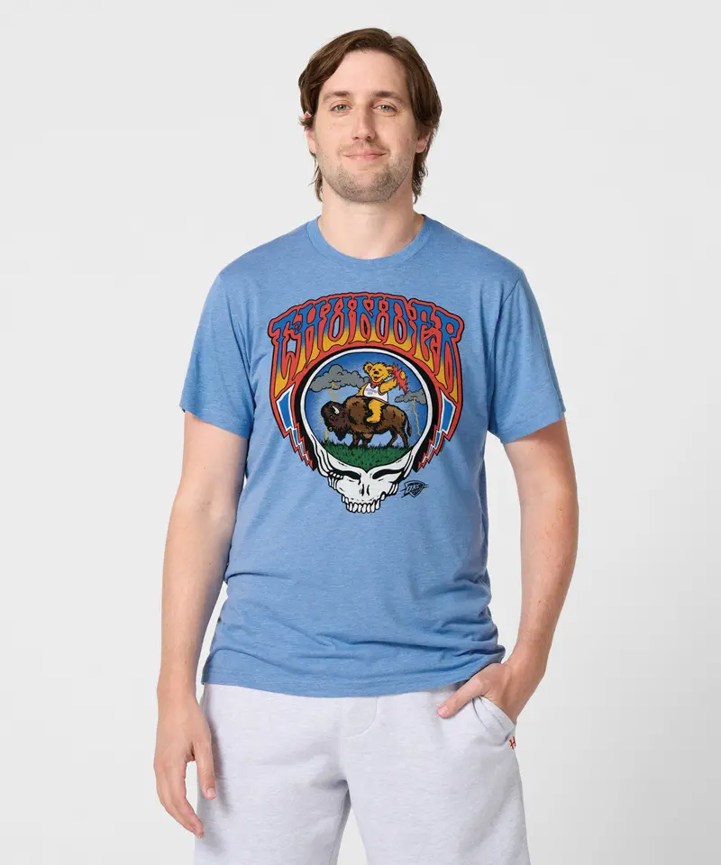 Nba X Grateful Dead X Thunder Skull 3