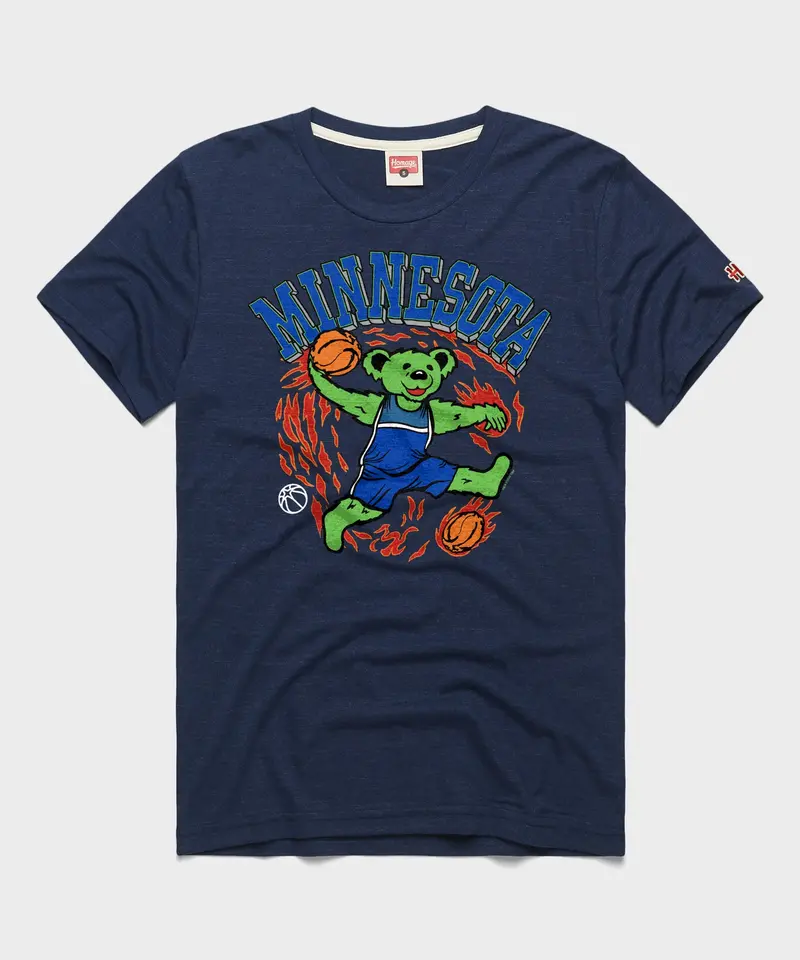 Nba X Grateful Dead X Timberwolves 1