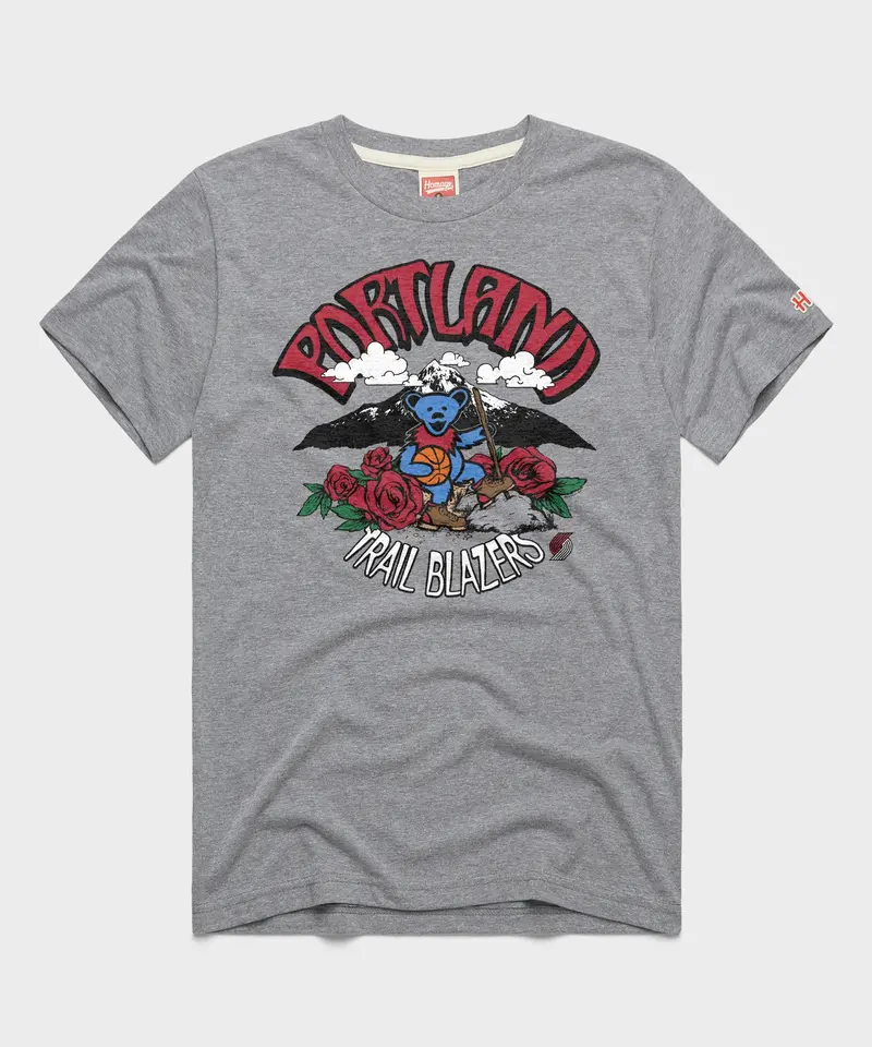 Nba X Grateful Dead X Trail Blazers Bear 1