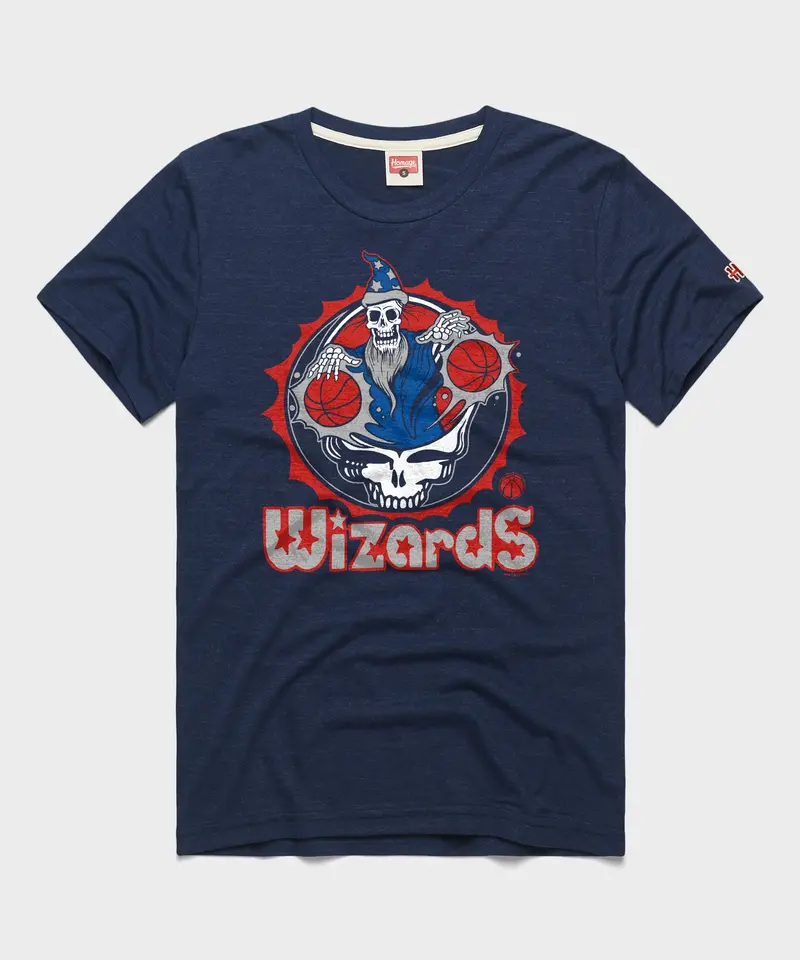 Nba X Grateful Dead X Wizards Skull 1