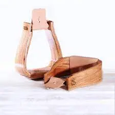 Nettles Stirrups Deep Roper Rustic Wrangler 1