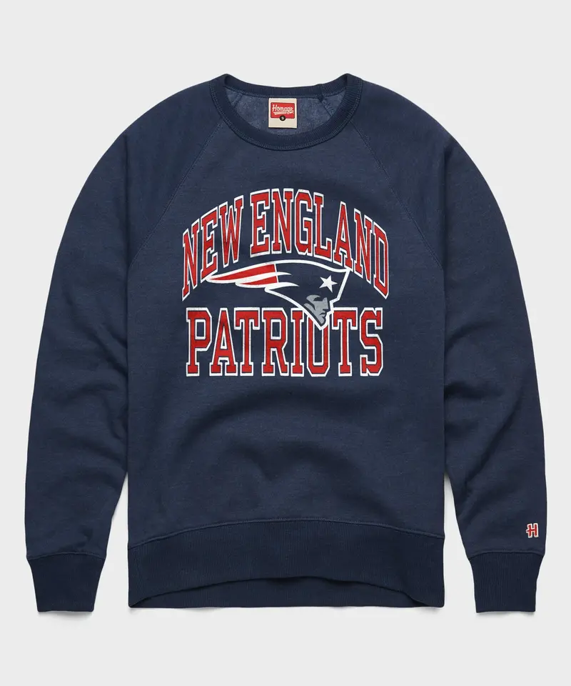New England Patriots Arch Crewneck 1