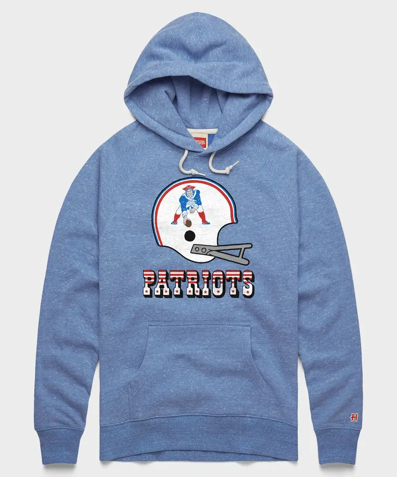 New England Patriots Big Helmet Hoodie 1