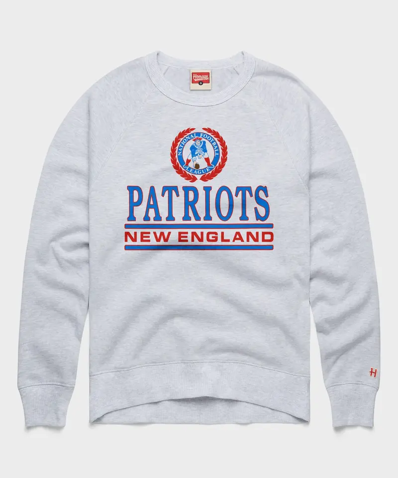 New England Patriots Crest Crewneck 1