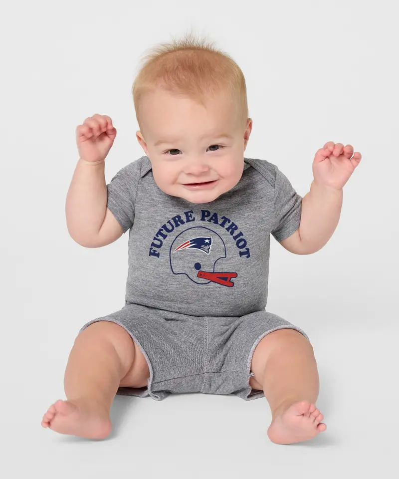 New England Patriots Future Patriot Baby One Piece 3