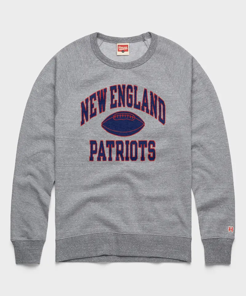 New England Patriots Gridiron Crewneck 1