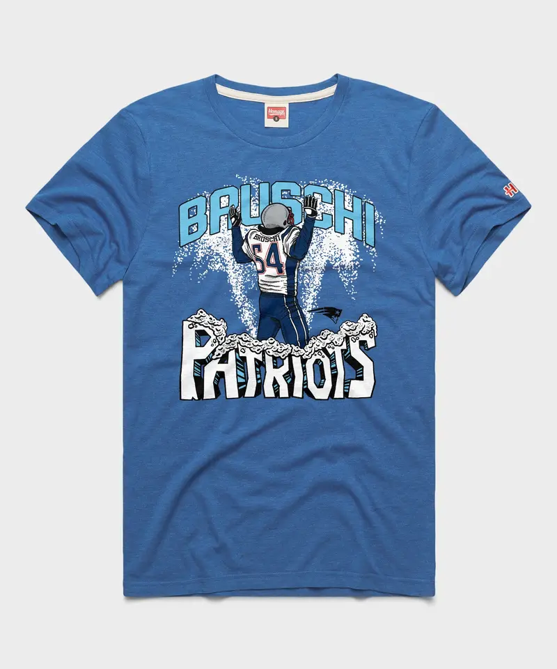 New England Patriots Tedy Bruschi Snow 1