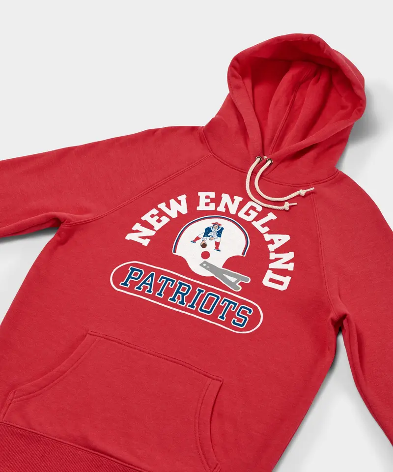 New England Patriots Throwback Helmet Hoodie 2