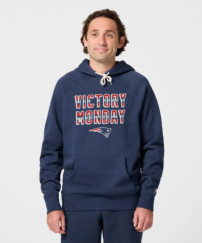 New England Patriots Victory Monday Hoodie 3