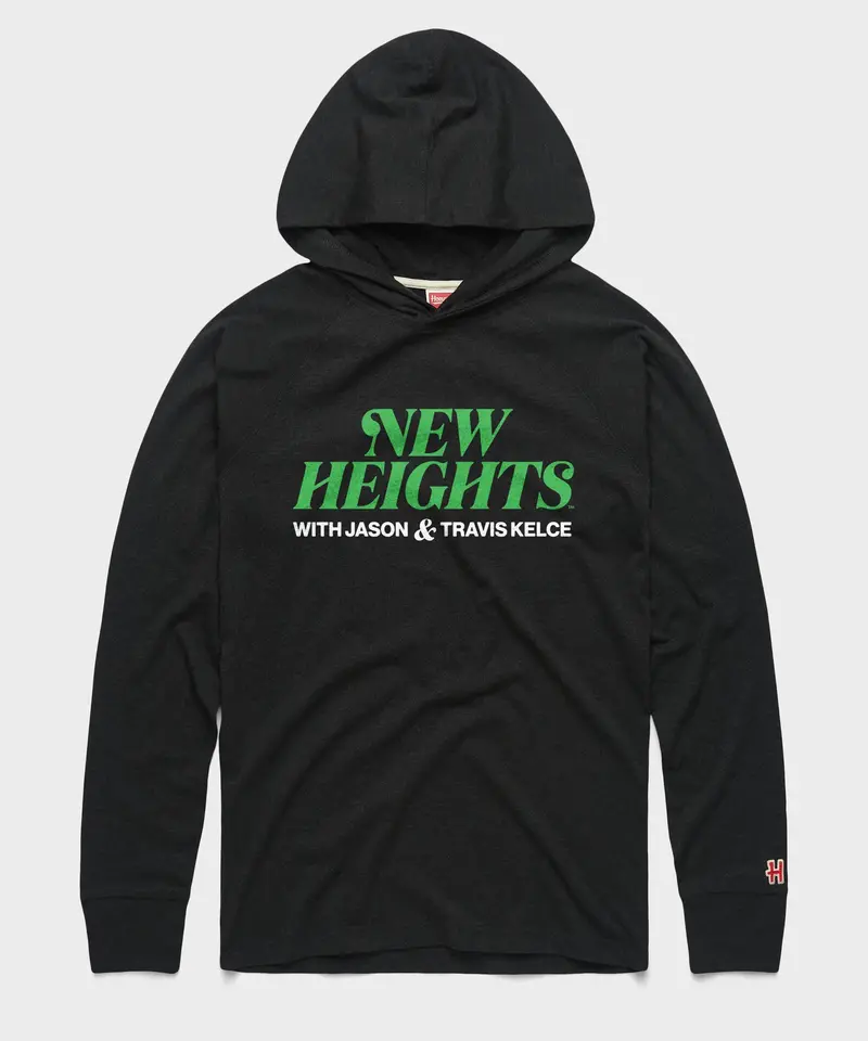 New Heights Podcast Lightweight Hoodie 1