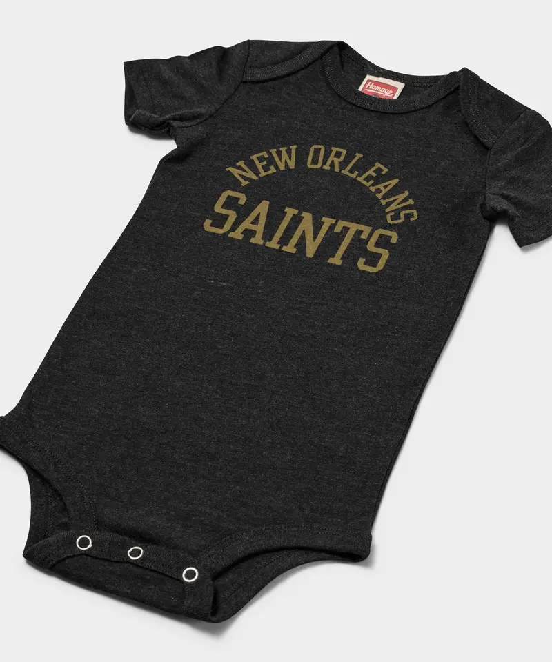 New Orleans Saints Classic Baby One Piece 2