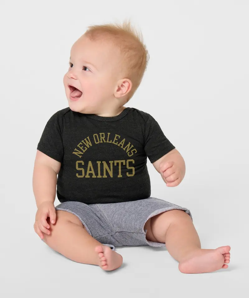 New Orleans Saints Classic Baby One Piece 3