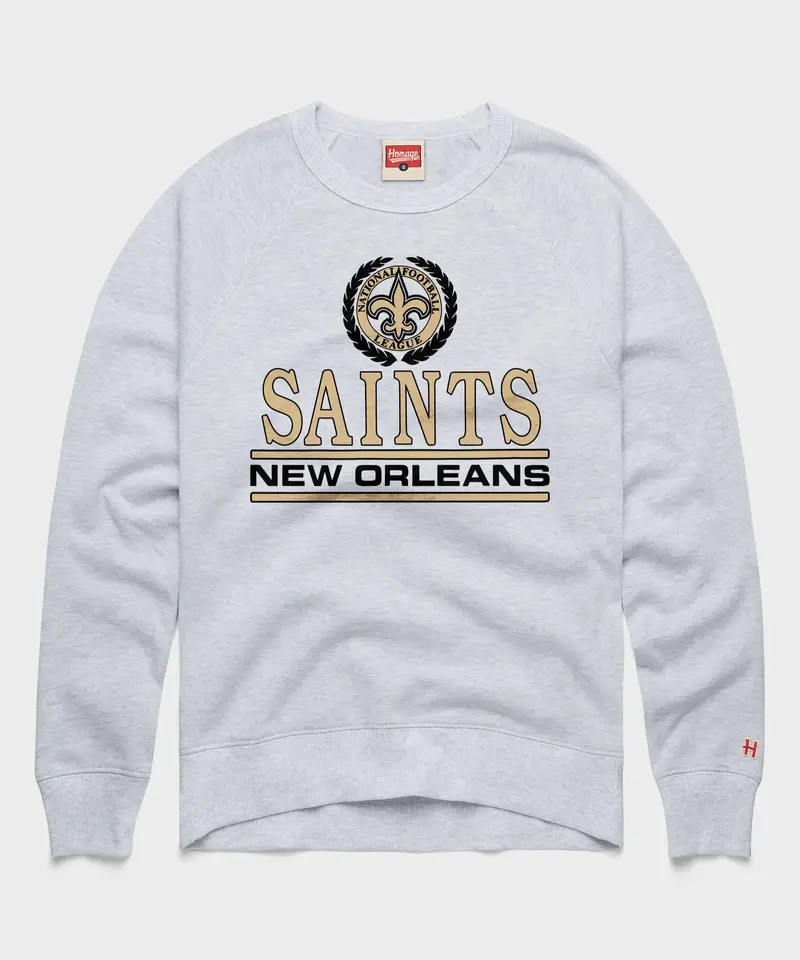 New Orleans Saints Crest Crewneck 1