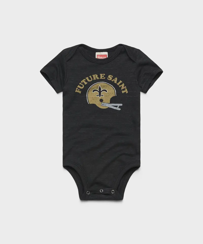 New Orleans Saints Future Saint Baby One Piece 1