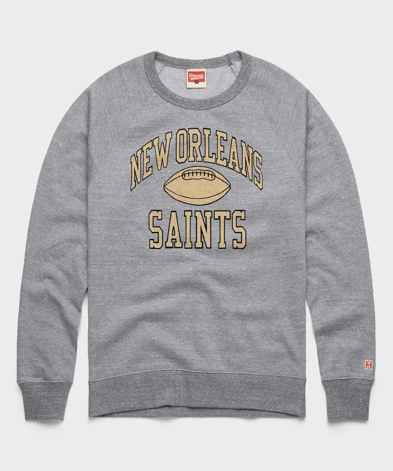 New Orleans Saints Gridiron Crewneck 1