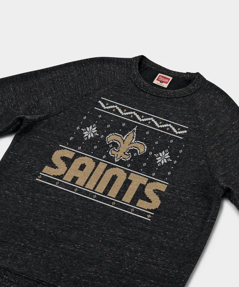 New Orleans Saints Holiday Crewneck 2