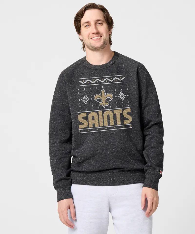New Orleans Saints Holiday Crewneck 3