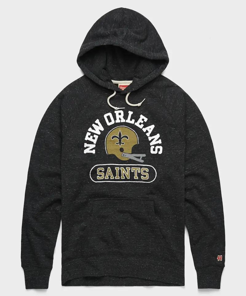 New Orleans Saints Throwback Helmet Hoodie 1