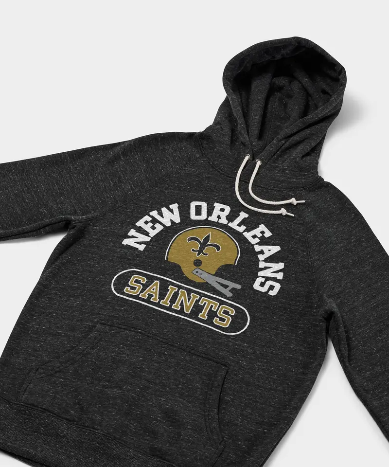 New Orleans Saints Throwback Helmet Hoodie 2