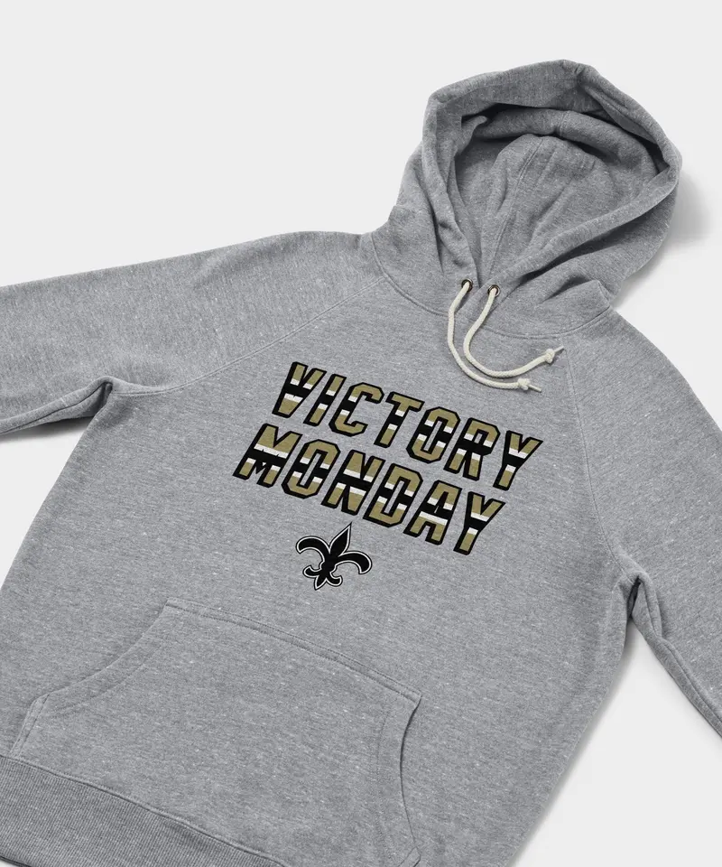 New Orleans Saints Victory Monday Hoodie 2