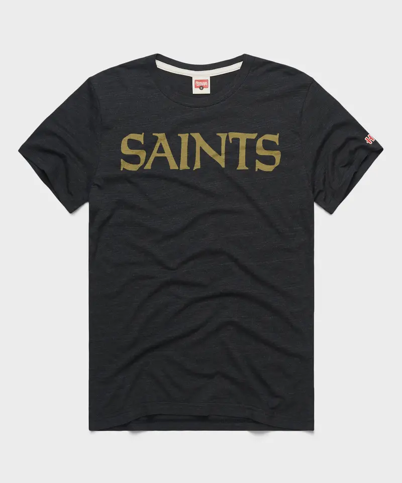 New Orleans Saints Wordmark '67 T-Shirt 1