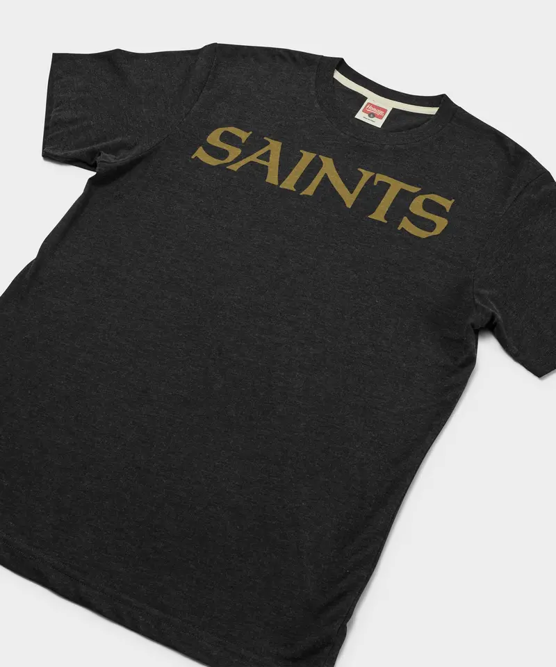 New Orleans Saints Wordmark '67 T-Shirt 2
