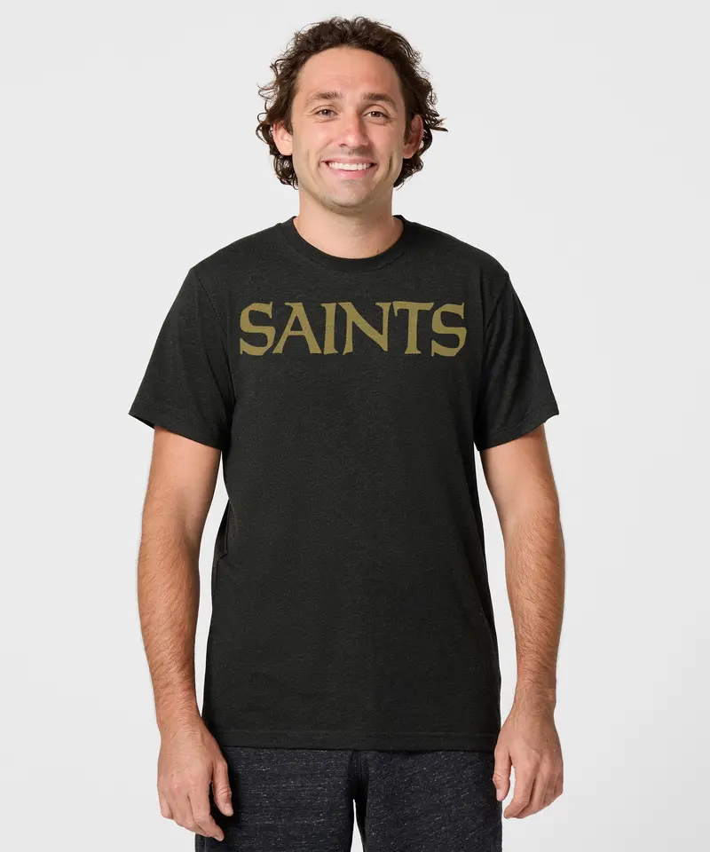 New Orleans Saints Wordmark '67 T-Shirt 3
