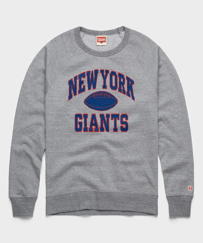 New York Giants Gridiron Crewneck 1
