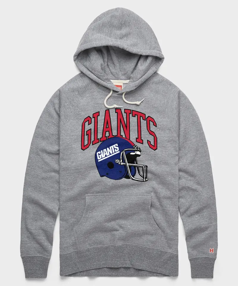 New York Giants Helmet Retro Hoodie 1