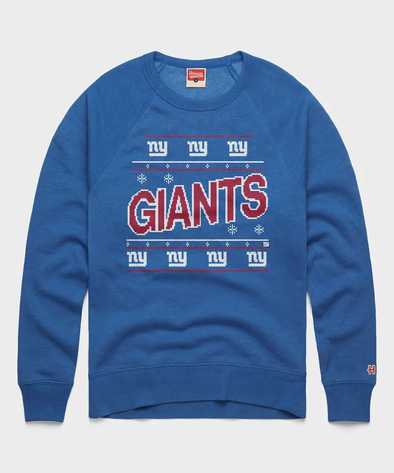 New York Giants Holiday Crewneck 1