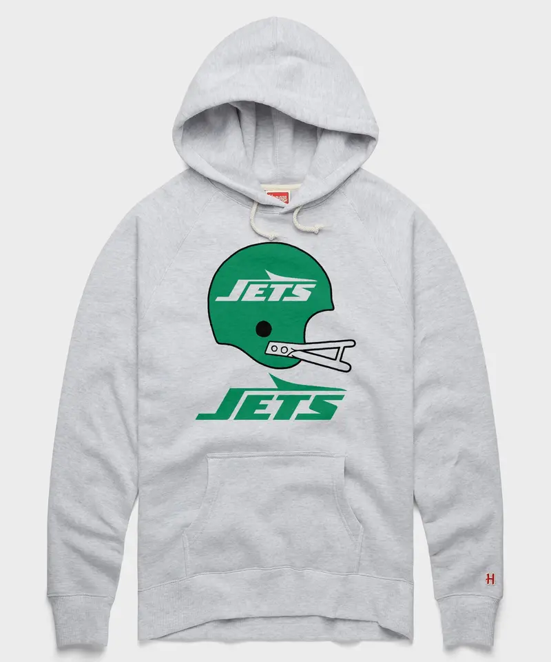 New York Jets Big Helmet Hoodie 1