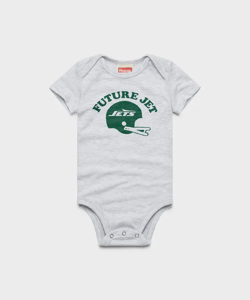 New York Jets Future Jet Baby One Piece 1