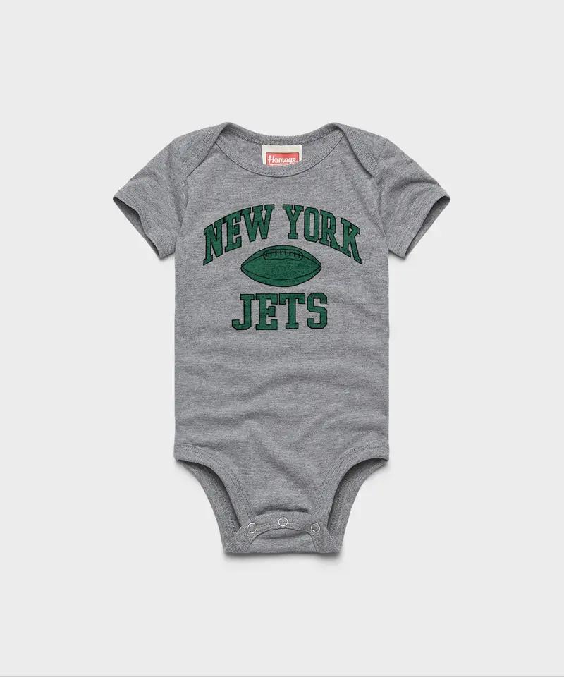 New York Jets Gridiron Baby One Piece 1