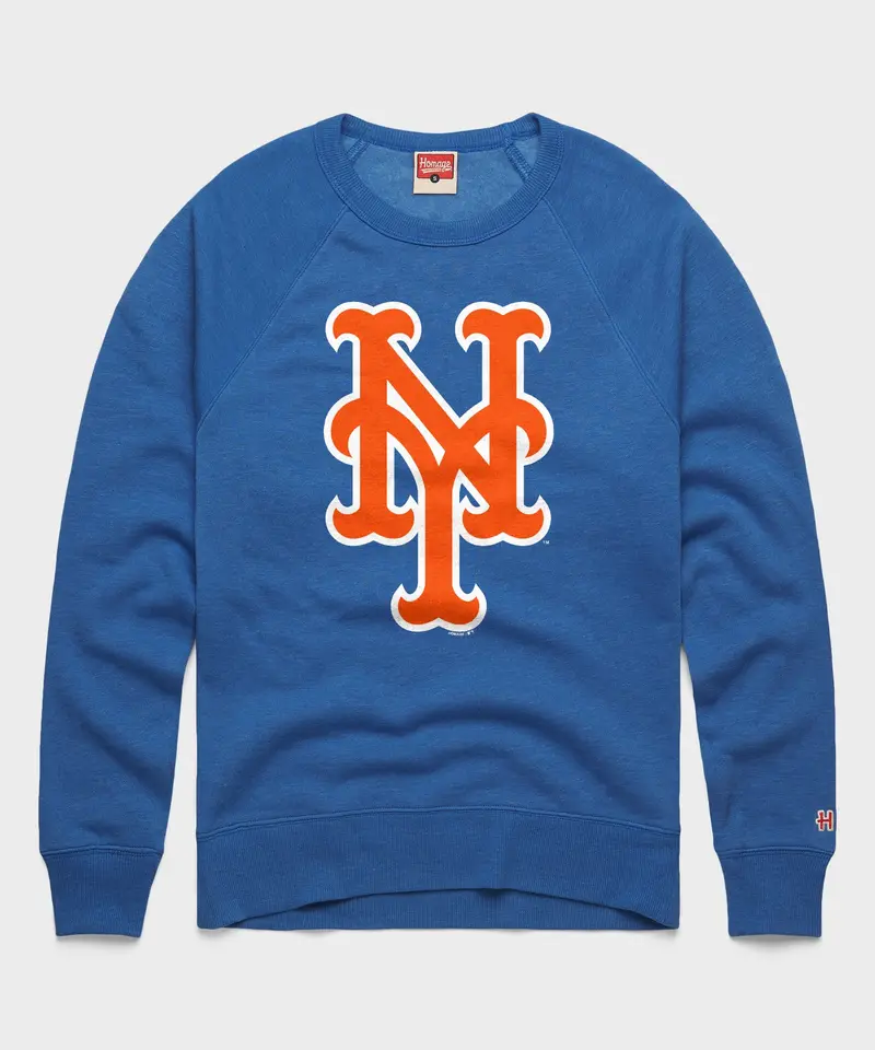 New York Mets Cap Logo '13 Crewneck 1